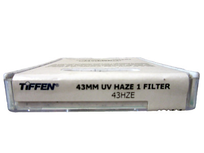 New Tiffen 43HZE 43mm UV Haze-1 Filter (Clear) - Absorbs Ultraviolet Light