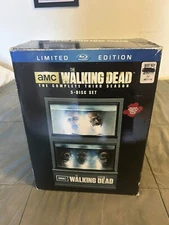 The Walking Dead Season 3 Blu-ray Limited Edition Zombie Head Tank