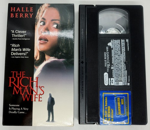 Vintage LOT of 6 (VHS) Perfect Murder Heat Con-Air Ronin Rich Man's Wife Affair - Picture 7 of 24