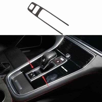  Carbon Fiber 2018-2019 For Porsche Cayenne P Gear Shift Ring Central Console