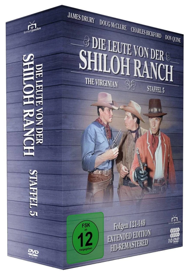 Die Leute von der Shiloh Ranch - Staffel 5 (The Virginian: Extended) [10 DVDs] - Bild 3 von 4