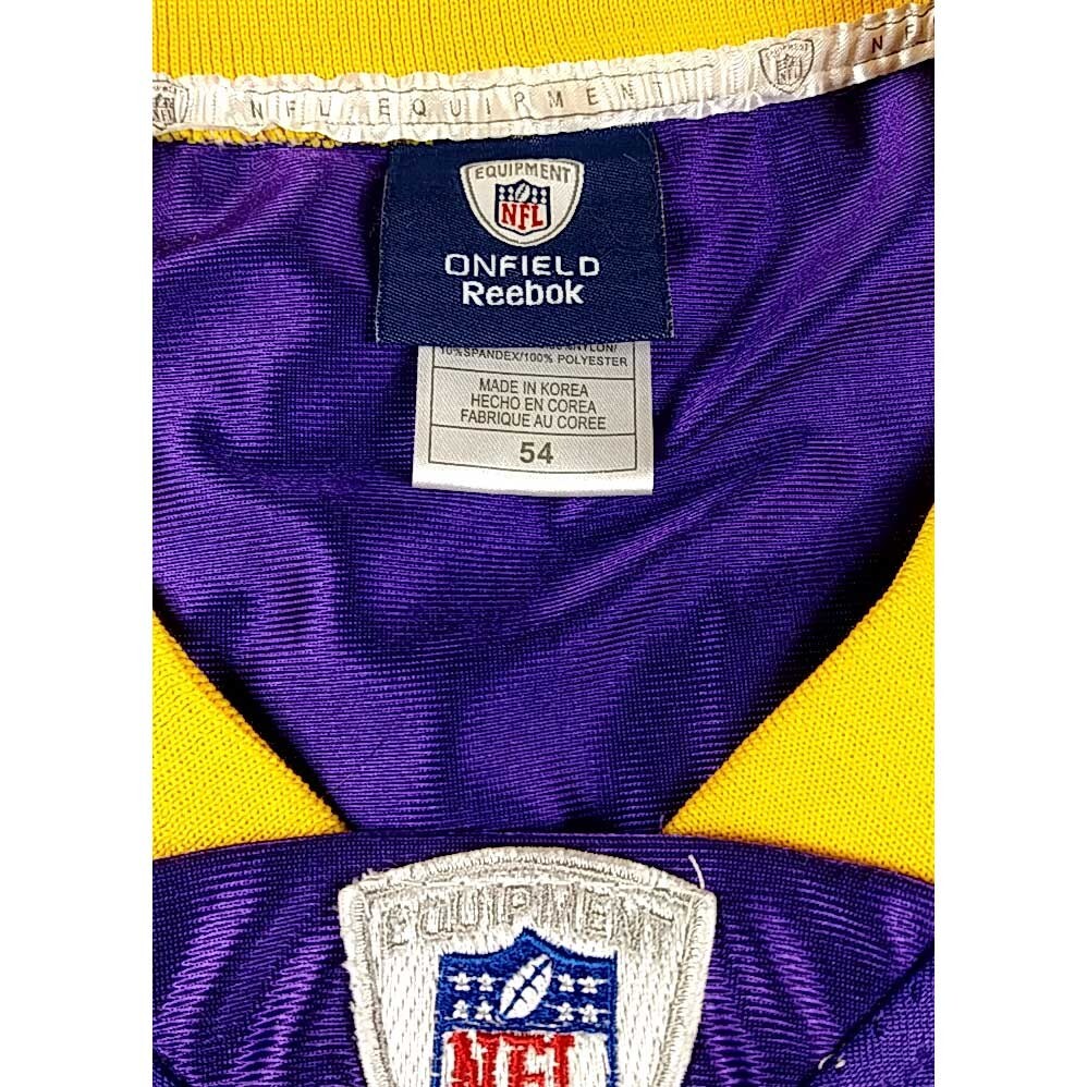 NFL Reebok On Field Randy Moss #84 Minnesota Vikings 50th