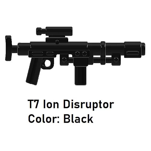 T7 Ion Disrupter Weapon for Minifigures -Pick Color!- Star W
