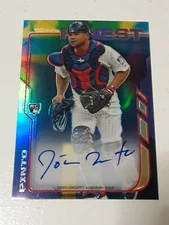 Josmil Pinto Minnesota Twins 2014 Topps Finest Certified Autograph Card #RA-JPI