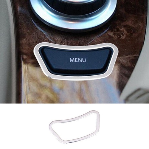 For BMW 5 Series 2004-2010 Silver Aluminum Window Lift Switch Button