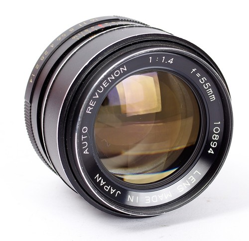 Auto Revuenon Tamioka 1.4/55mm mount M42 Yellow Coating No.10894 - Picture 2 of 3