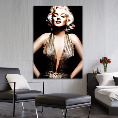 LEINWAND BILD WANDBILD MARILYN MONROE ABSTRAKT KUNSTDRUCK BILDER DEKO POSTER
