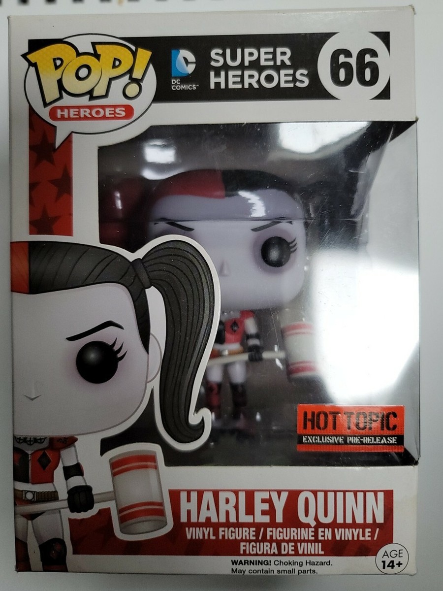 FunkoPop!66 HARLEY QUINN Funko POP! DC Super Heroes Vinyl Figure - HARLEY QUINN #66