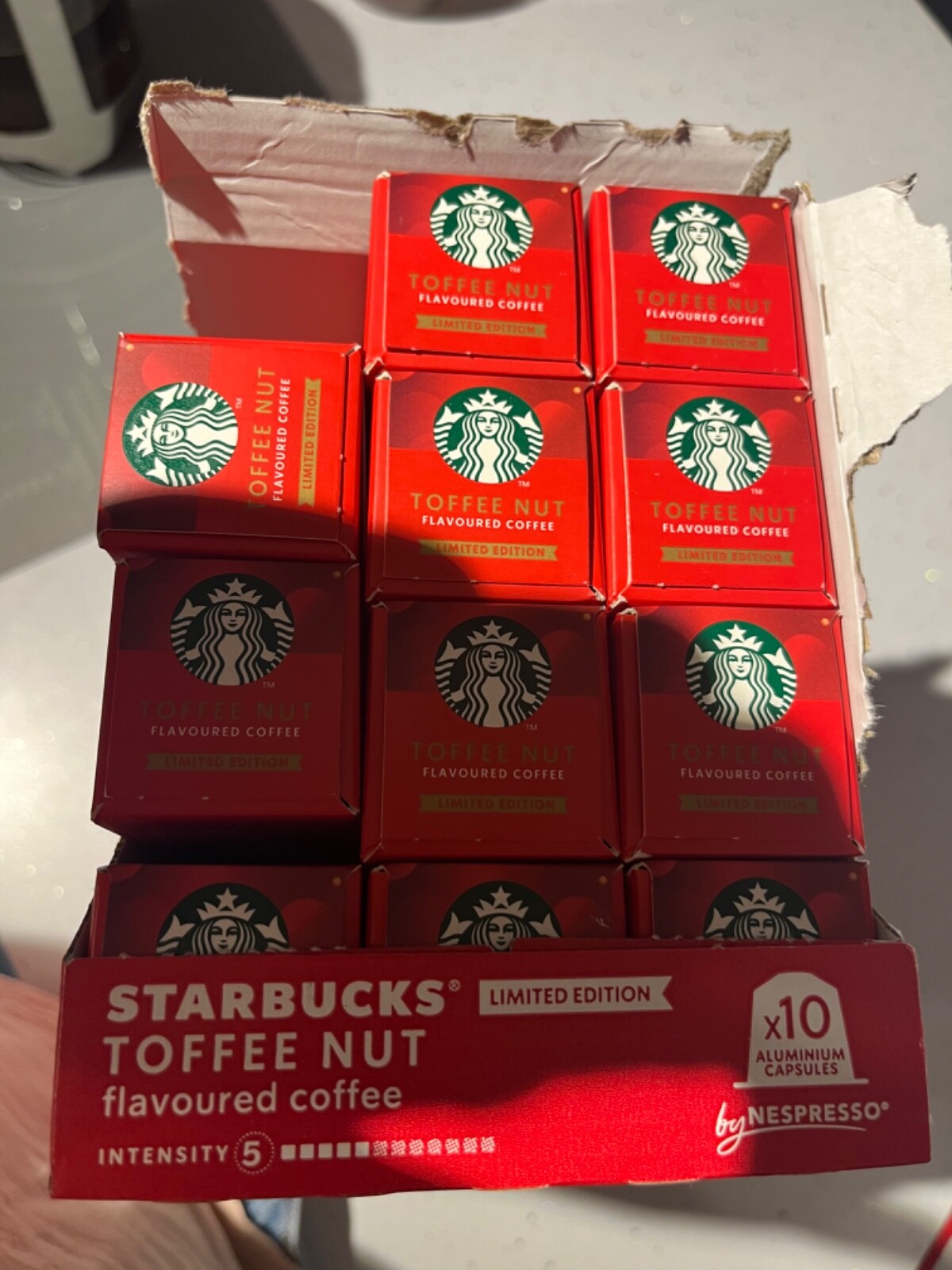 Starbucks Nespresso Toffee Nut 90 Nespresso Pods/ Capsules eBay