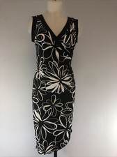 Women  s Small My Michelle Black/White Dress