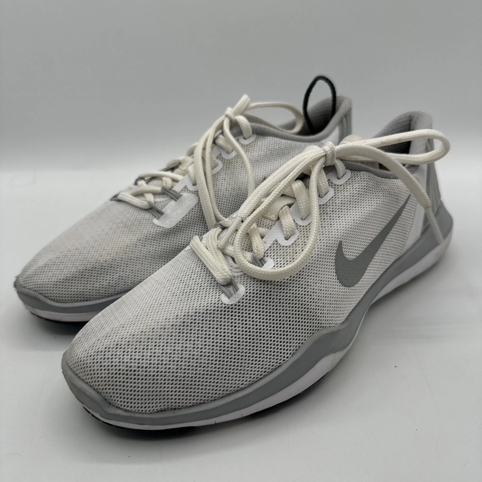 Chaussures de course baskets blanches Nike Flex Supreme 852467 100 pour femme pointure 6,5
