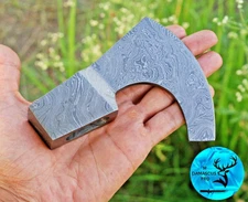 HANDMADE DAMASCUS STEEL AXE HEAD / HATCHET INTEGRAL VIKING THROWING TOMAHAWK-934