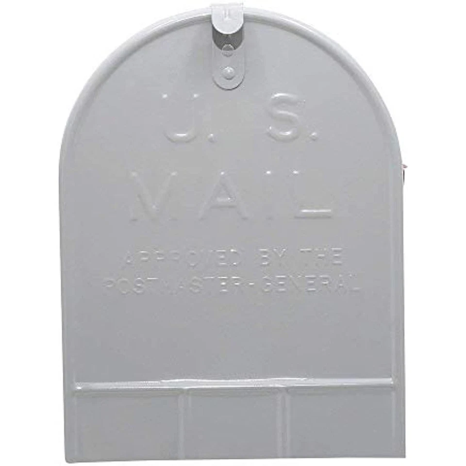 Gibraltar Stanley (ST200000) Buzón Jumbo Montaje Poste, Acero Galvanizado - Plateado Foto 4 de 4