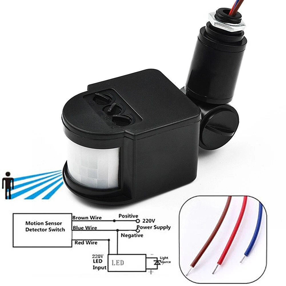 Motion detector on sale switch outdoor