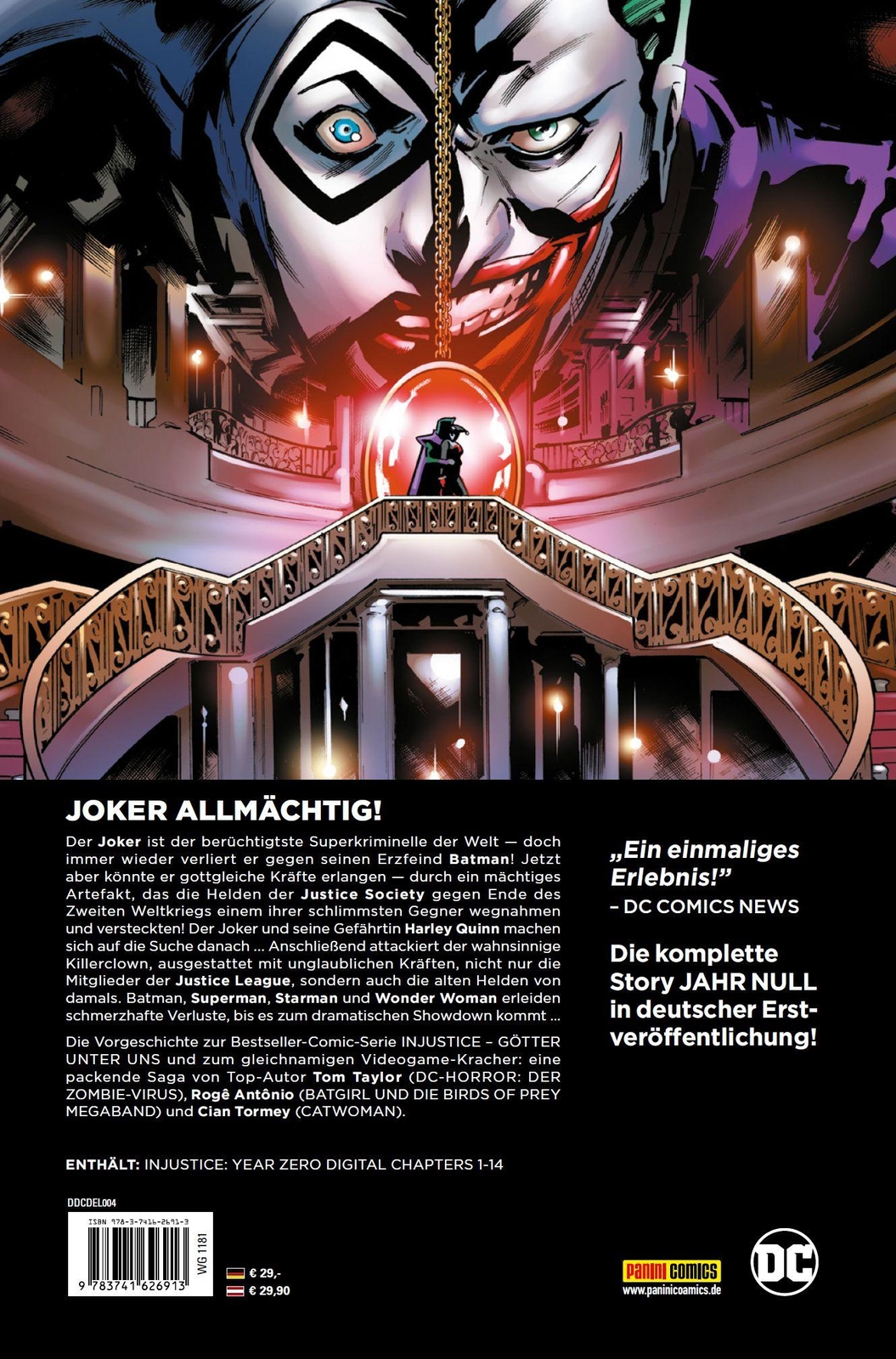 Thumbnail - Injustice - Götter Unter Uns: Jahr Null (deluxe Edition) Tom Taylor