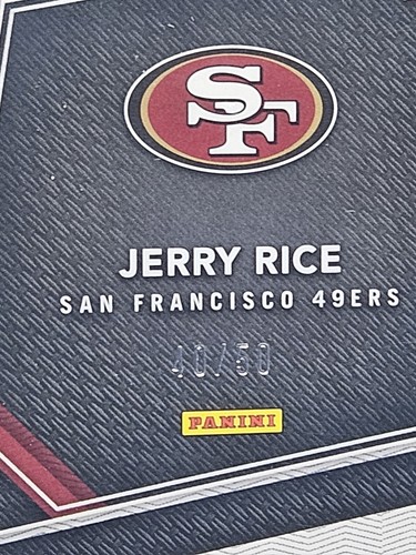 2023 National Convention VIP Gold Pack Purp Sparkle Prizm /50 Jerry Rice BGS 9.5 - Picture 4 of 5