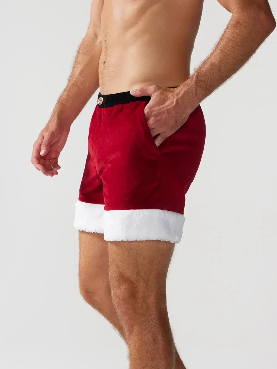 Mens santa shorts sale