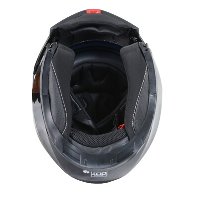 Milwaukee Helmets MPH9806DOT 'Ionized' Gloss Black Advanced