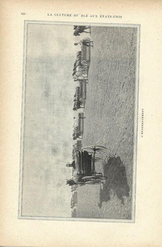 La culture du blé aux Etats-Unis - Amérique Agriculture - Article de presse 1899 - Picture 3 of 5
