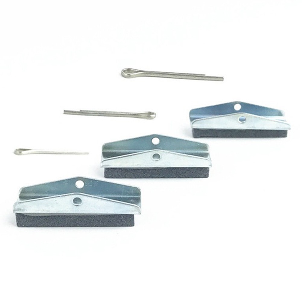 EADUTY 3-Piece 4" Long 220 Grit Replacement Stones For Cylinder Hone - Fits Most 2" To 7" Hones