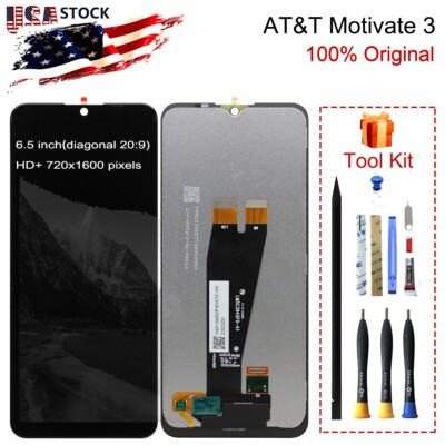 OEM For AT&T Motivate 3 LCD Display Touch Screen Digitizer Assembly EABF22206A