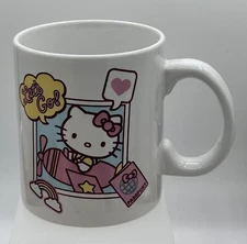Hello Kitty Coffee Mug Cup Jumbo 20oz Let’s Go Travel