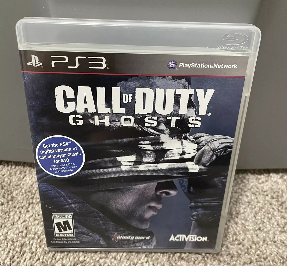 Call of Duty Ghosts Jogos Ps3 PSN Digital Playstation 3