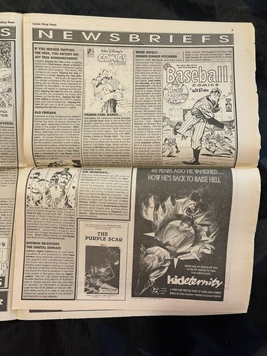 Comic Shop News 190 February 1991 Ape Nation Nightcat - Picture 6 of 10