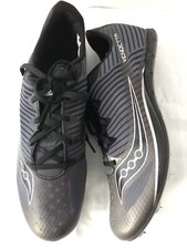 Saucony Vendetta Spike Racing Track Men's Shoes Black Sz. US 11 Running S29047-6