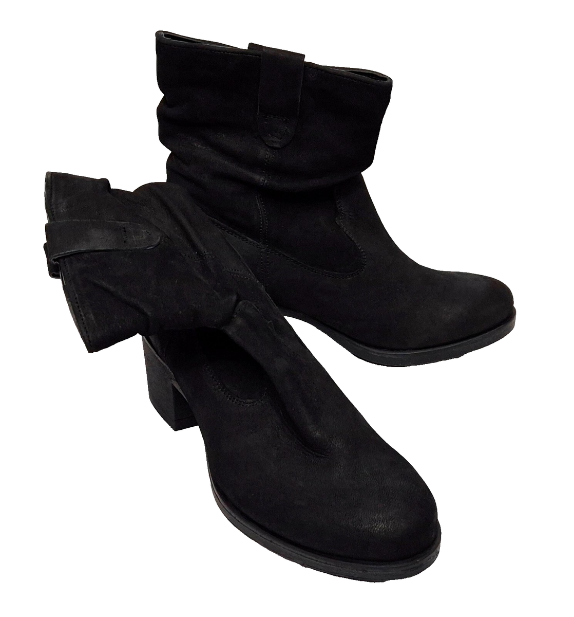 Ankle Boots Carvela Trent Boots CARVELA Trent Slip On Black Nubuck