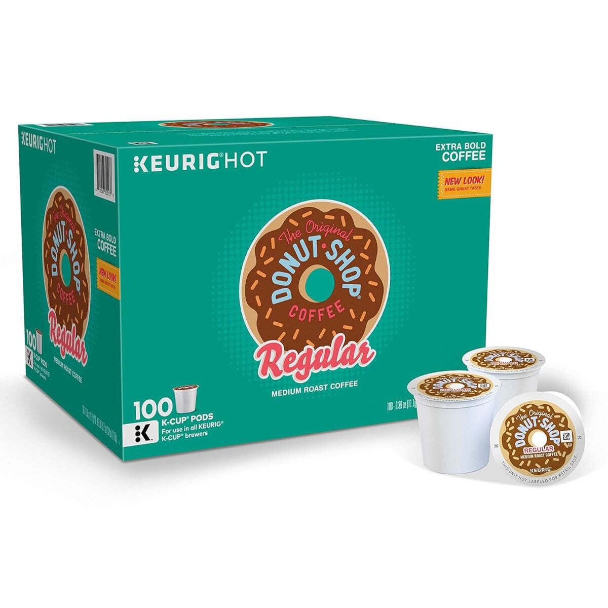 The Original Ciambella Negozio K-Cup Capsule, Tostatura Media Caffè, Regolare,