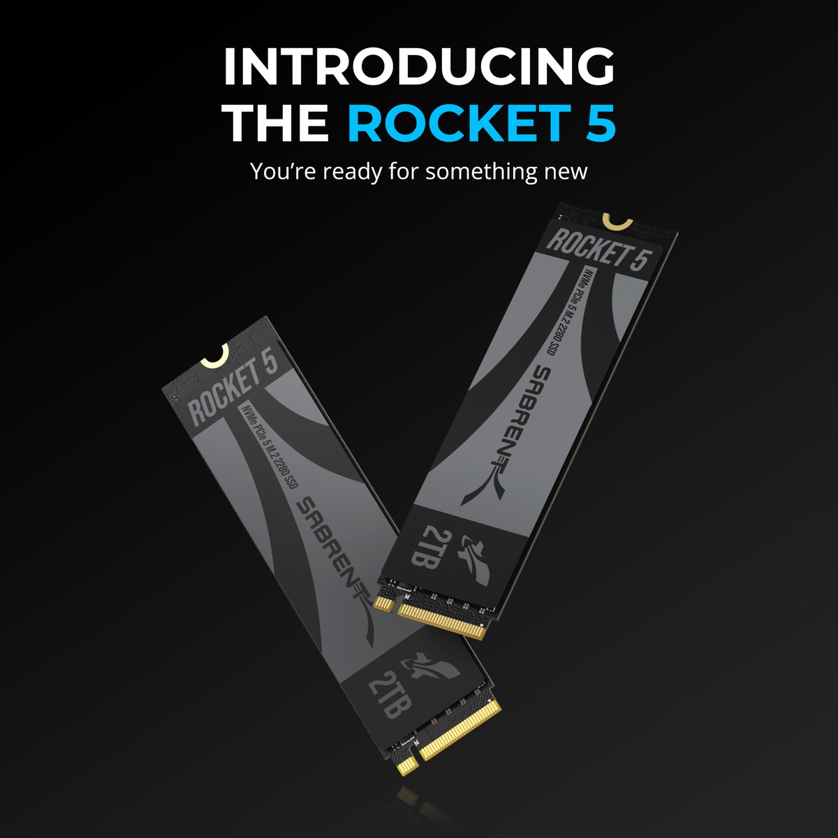 SABRENT Rocket 2TB Advanced Performance PCIe GEN 14GB/s X4