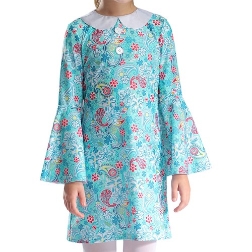 Kids Girls Sundress Midi Dresses 80s Dress Up Fancy Clothing Diva Outfit Music - Picture 8 of 67