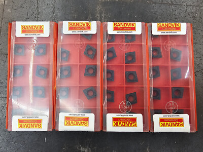 Qty 10 Sandvik CCMT 3(2.5)1-PM 32.51 CCMT09T304-PM 12081370 4225 Carbide Inserts