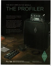2017 KEMPER Profiler Amplifier Amp magazine ad