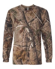 Officially Licensed Camouflage NO PRINTING CAMOFLAGE RealTree LONG SLEEVE Shirt