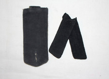 ORIGINAL RED ARMY ARTILLERY TANK SHOULDER BOARD WITH COLLAR TAB BLACK USSR 1950s