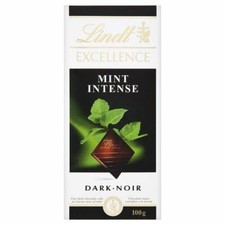 Lindt Excellence Intense Dark Mint Chocolate - 100g