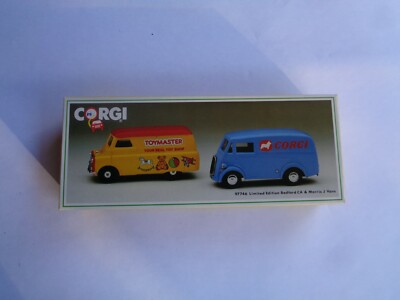 Corgi Toymaster Bedford CA & Morris J Vans Set #99746 - Mint Box - Limited Ed.