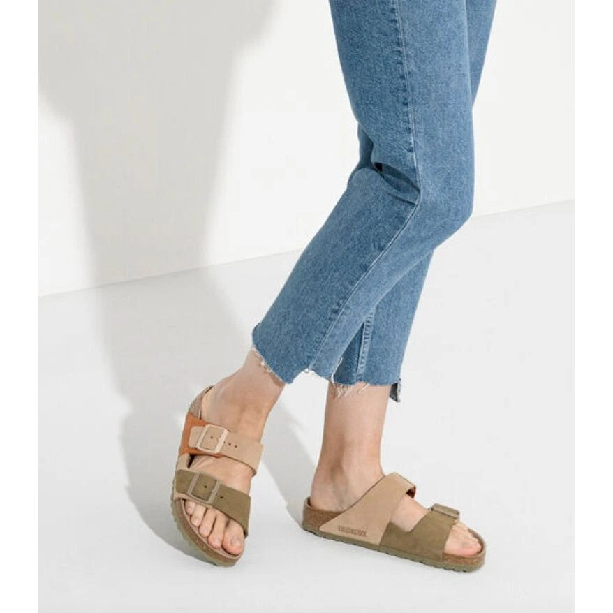 Birkenstock arizona hotsell steer khaki