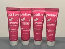 4x Purlisse Dragonfruit + Niacinamide MOISTURIZER 15 ml/0.5 oz each