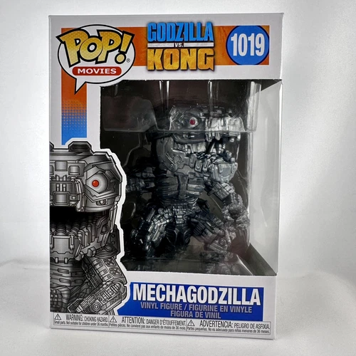 Funko Pop! Movies Godzilla Vs Kong - Mechagodzilla #1019 Metallic Vinyl Figure