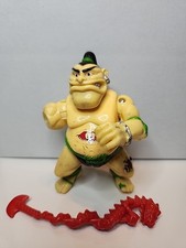 Vintage 1991 TMNT Sumo Tattoo Action Figure Teenage Mutant Ninja Missing Hand