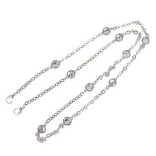 Rhinestone Bag Chain for Handbags, Adjustable Purse Chain Strap, Crossbody
