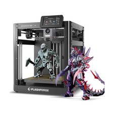 FLASHFORGE 3D Printer AD5M, 1-Click Full-Auto Calibration 600mm/s Fast Printi...