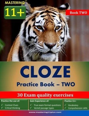 Mastering 11+ : Cloze - Practice Book 2 - educational, ashkraft