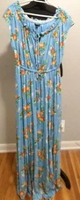 Torrid maxi Textured Double Woven Orange Groves Maxi Dress Fairy Boho 