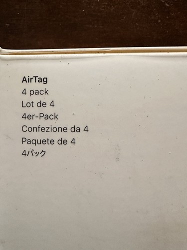 Apple AirTag - Blanc, lot de 4 - Photo 6 sur 9