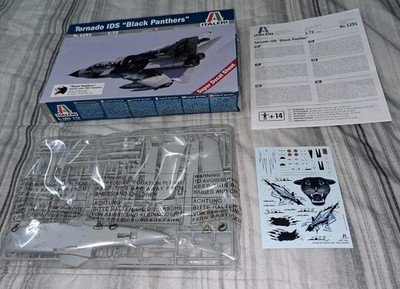 New Italeri Model Plane Kit 1:72 Tornado IDS ''Black Panthers'' No. 1291 NOB 