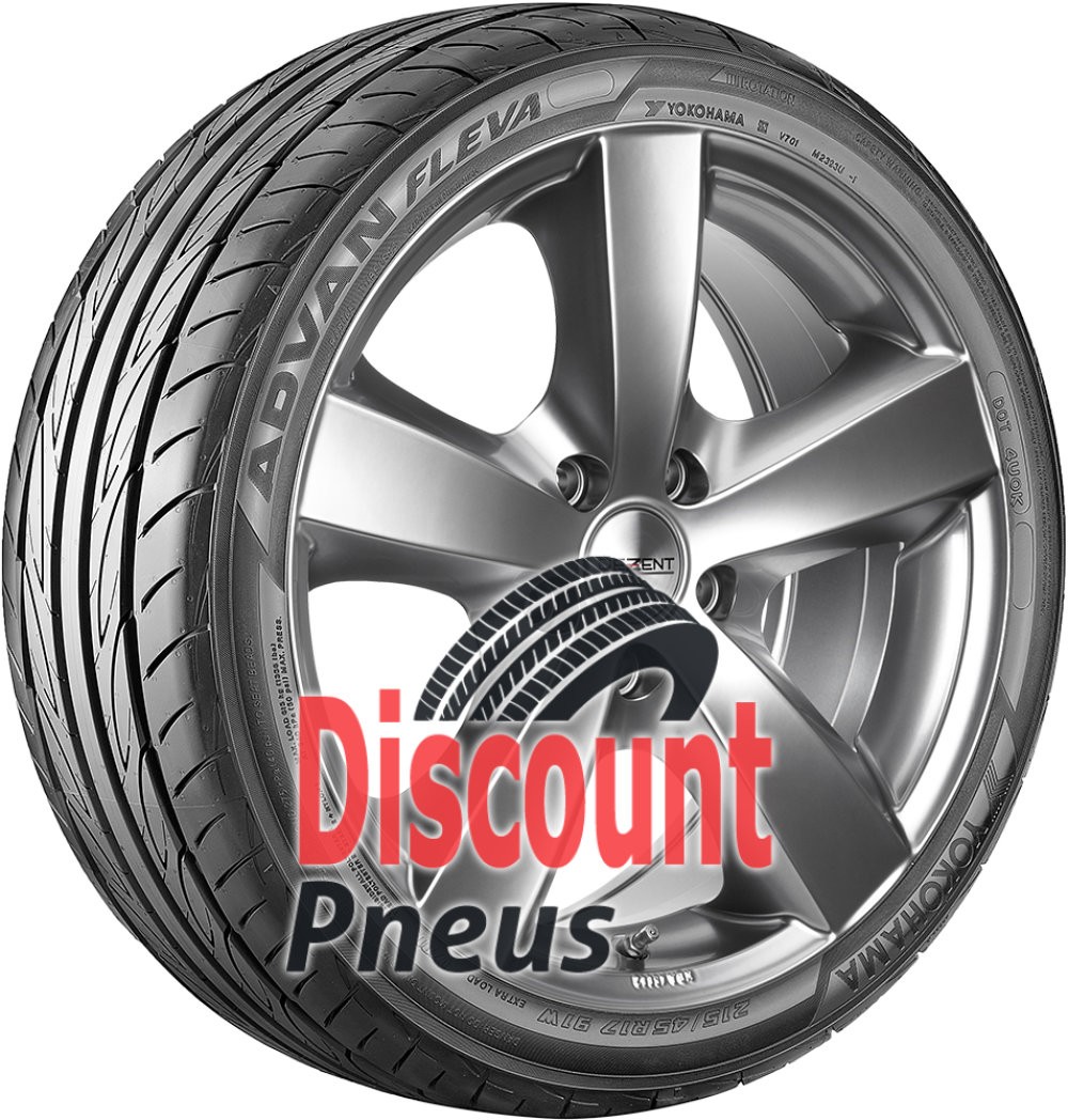 Pneu été Yokohama Advan Fleva V701 205/40 R17 idéal pour vos trajets quotidiens et escapades
